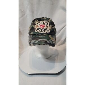 Dog Mom Camouflage Adjustable Baseball Cap C15